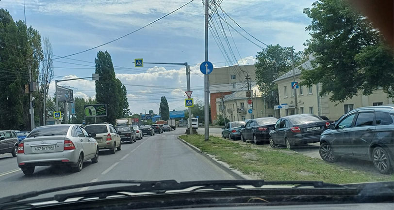 Фото проезда на авторазборку Саратовскую